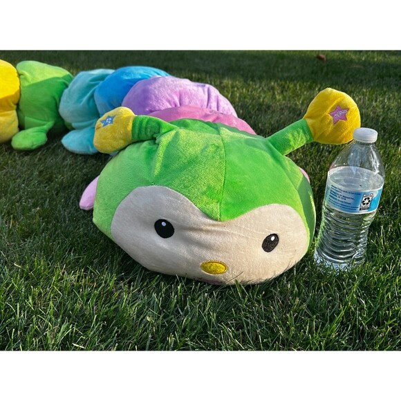 GOFFA~5 Foot Giant Jumbo 60" Musical Plush Stuffed Learning Caterpillar - VIDEO! - Picture 4 of 13